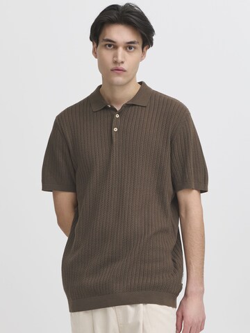 Casual Friday Shirt ' CFKarl ' in Brown