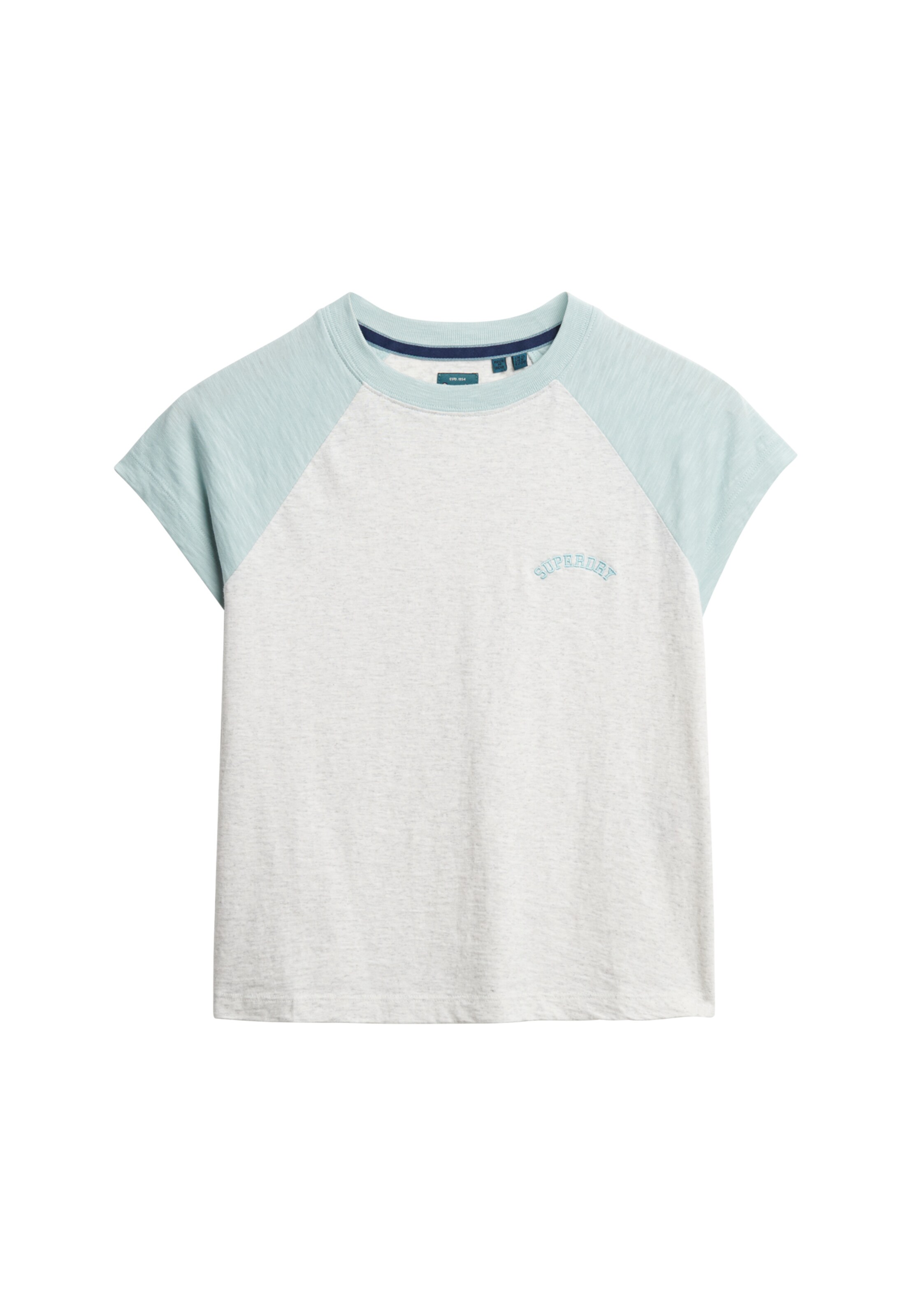 Superdry Shirt 'Essential' in Wit: voorkant