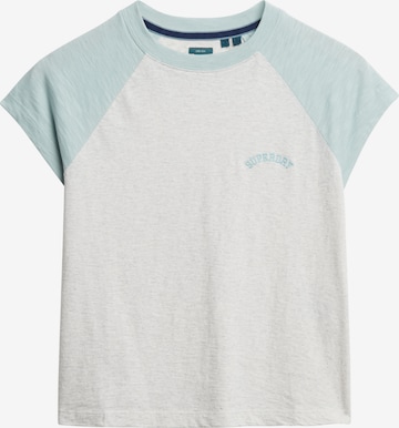 Superdry Shirt 'Essential' in Wit: voorkant