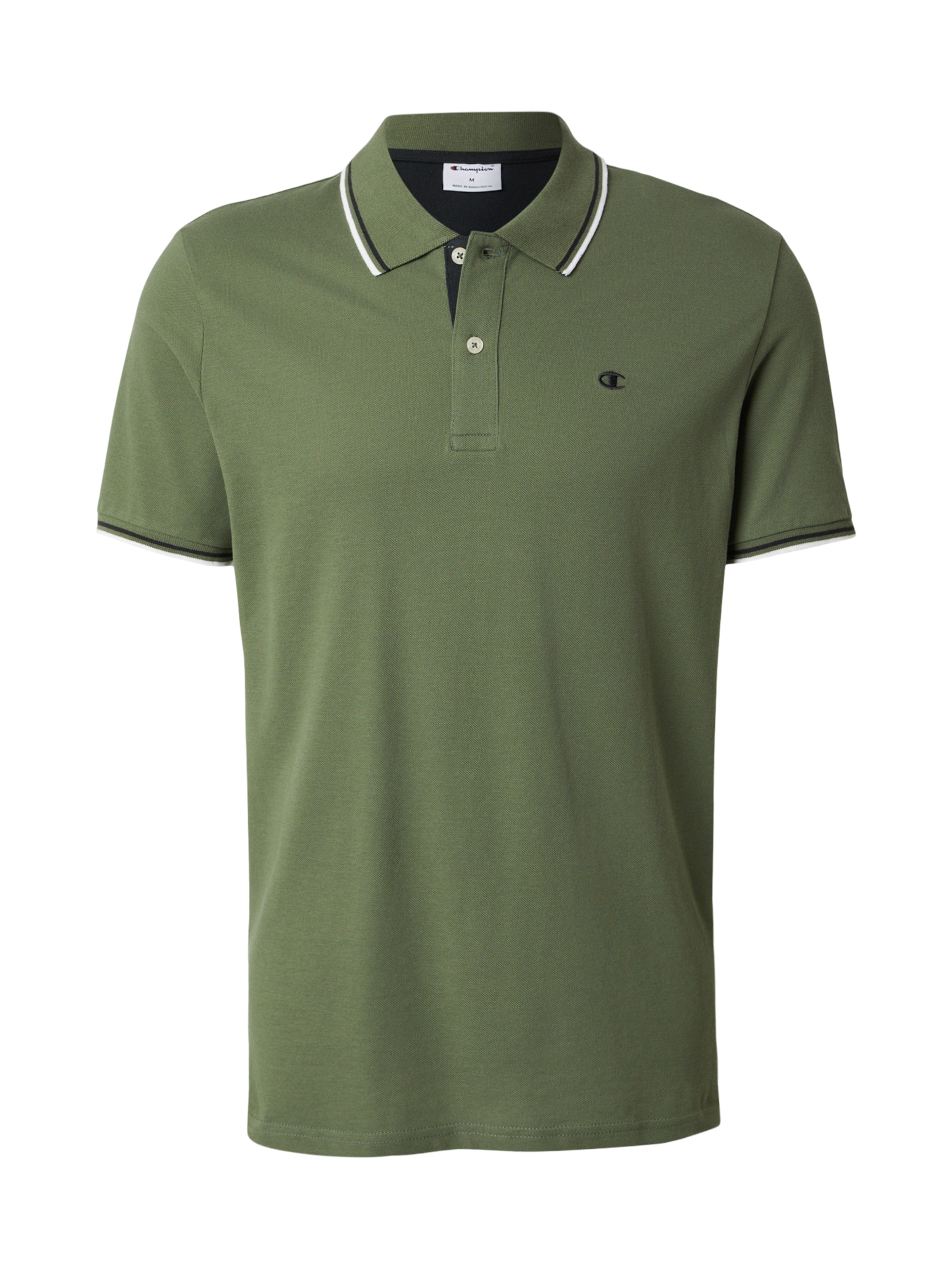 T-Shirt Champion Authentic Athletic Apparel en vert : devant