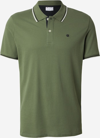 T-Shirt Champion Authentic Athletic Apparel en vert : devant