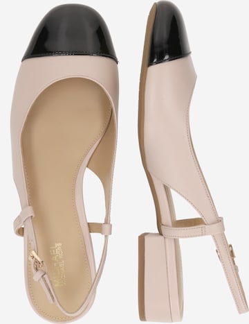 MICHAEL Michael Kors - Sapatos abertos atrás 'PERLA FLEX' em rosa