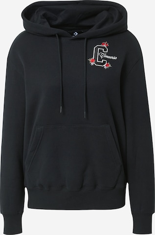 CONVERSE - Sudadera 'Gran' en negro: frente