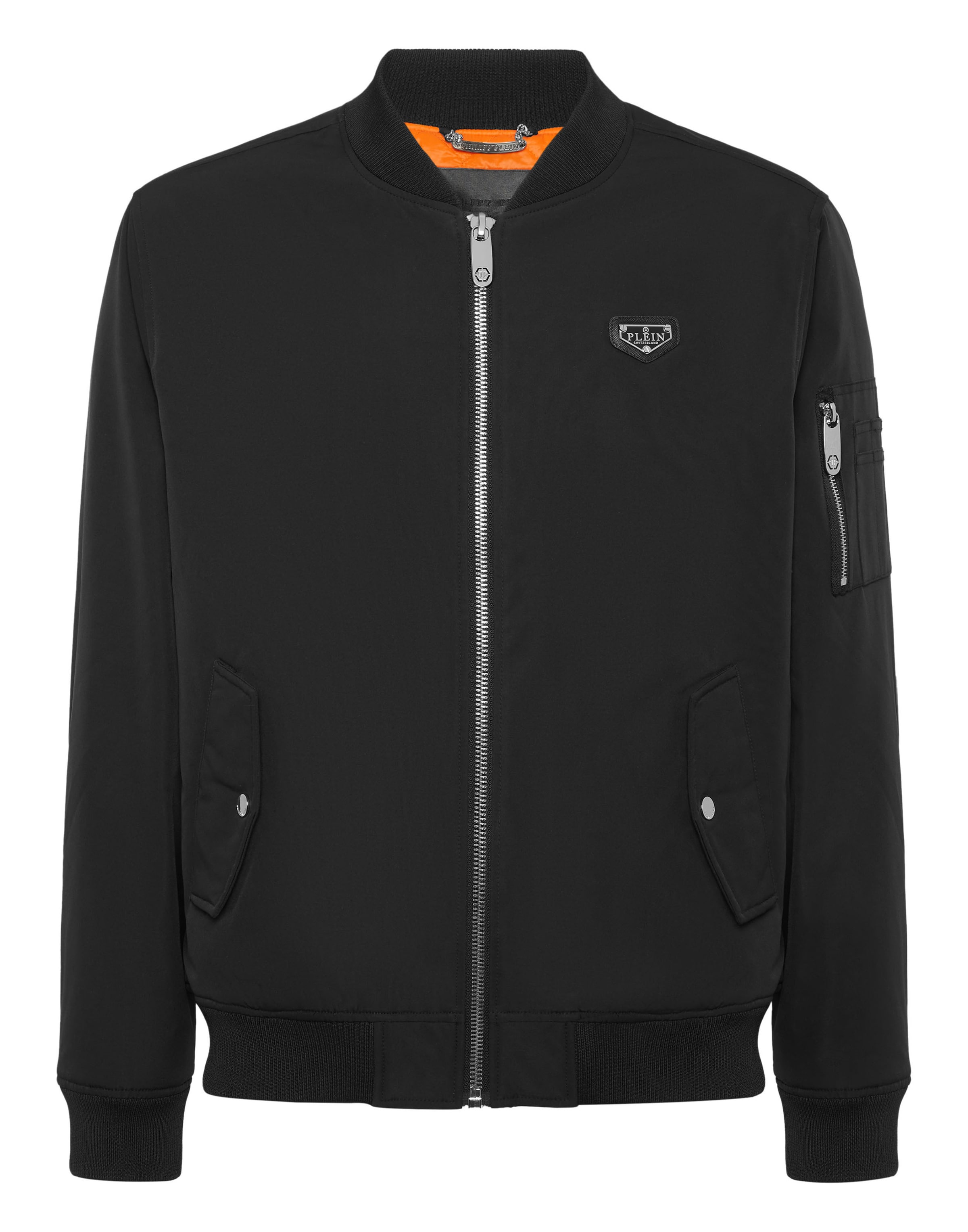 Philipp Plein Between-season jacket in Black: front