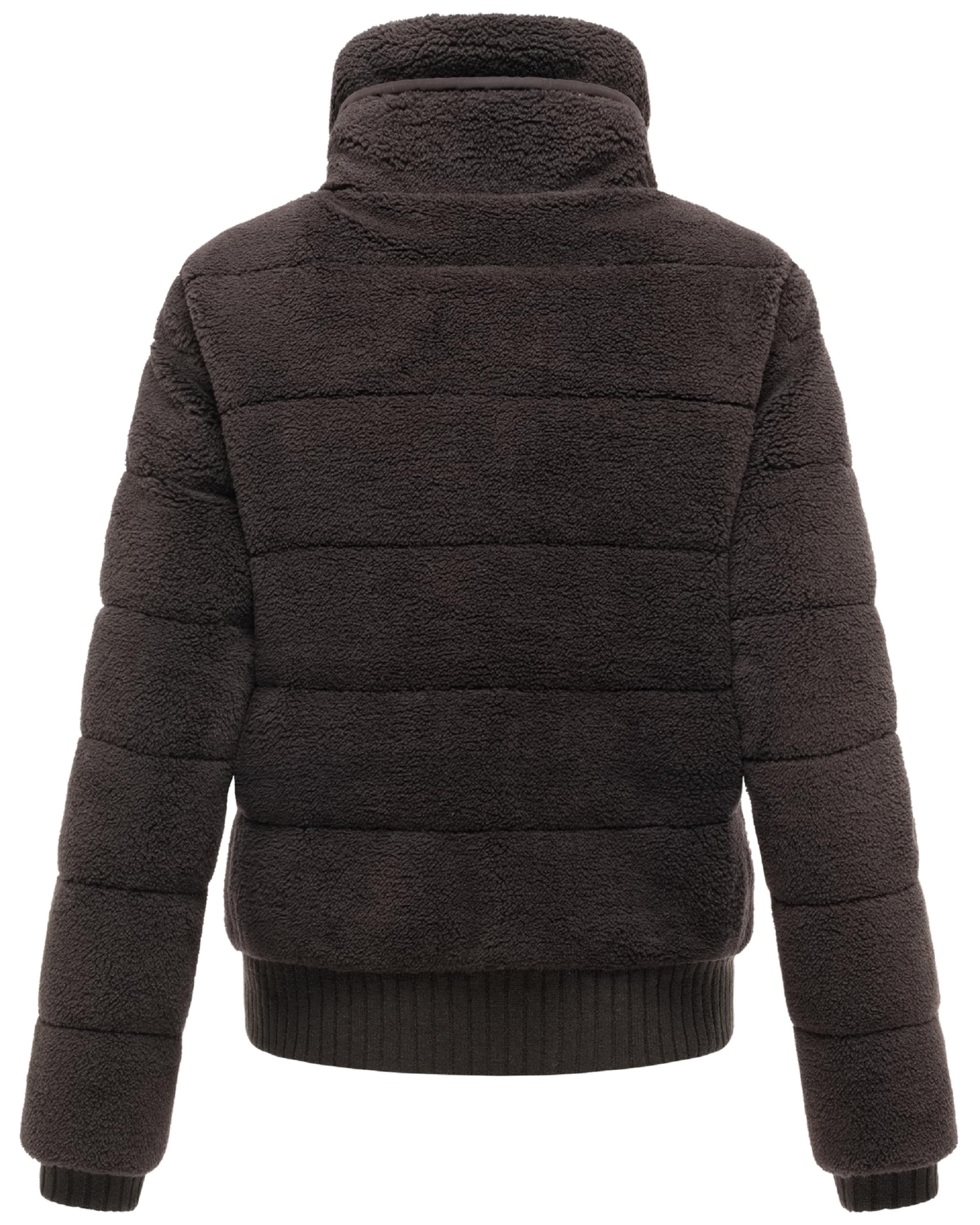 NAVAHOO Fleece jas 'Schneepuder 14' in Bruin