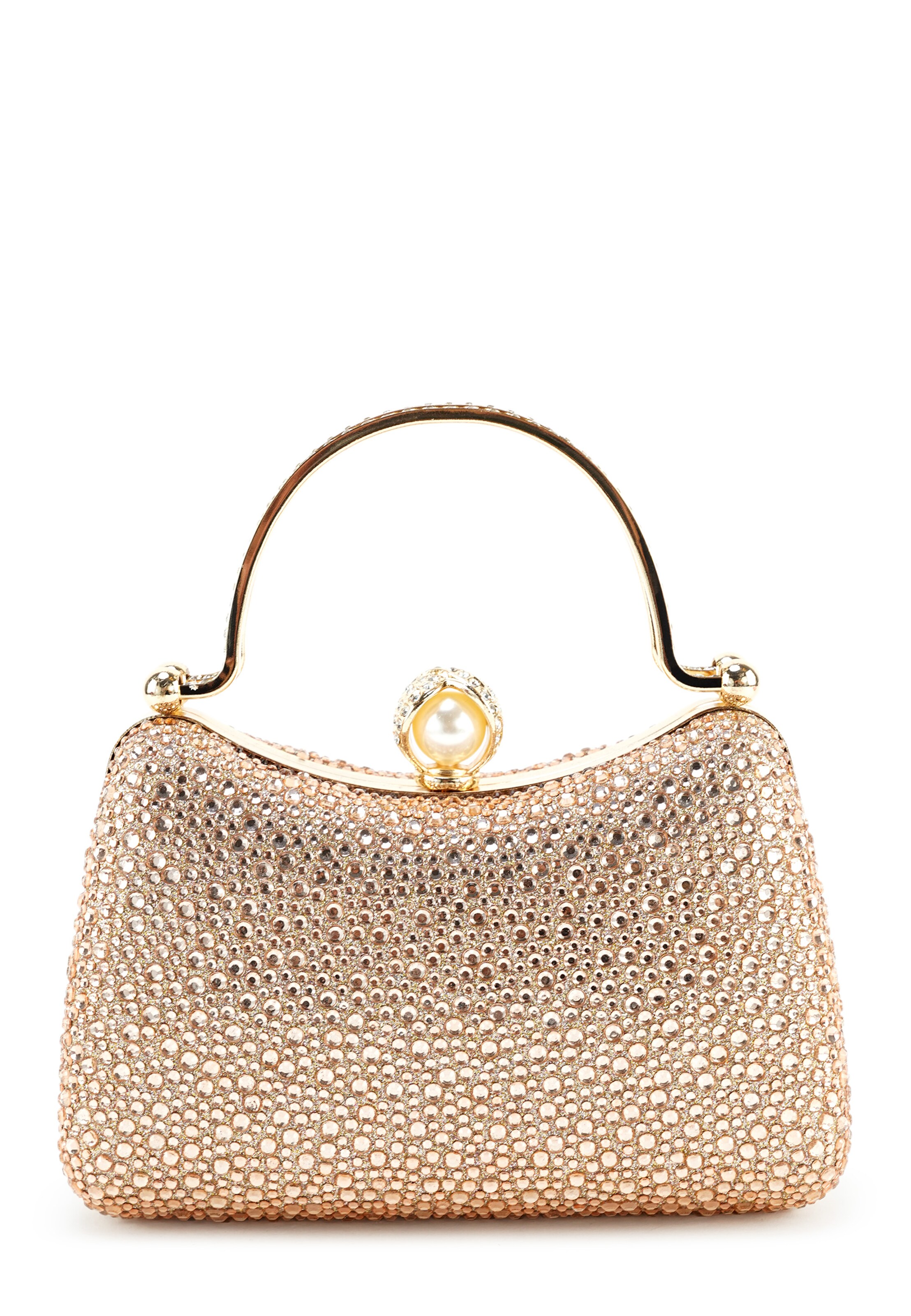 HARPA Clutch 'ORALEI' in Goud: voorkant