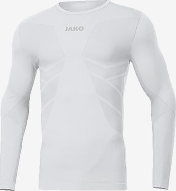 T-Shirt fonctionnel JAKO en blanc : devant