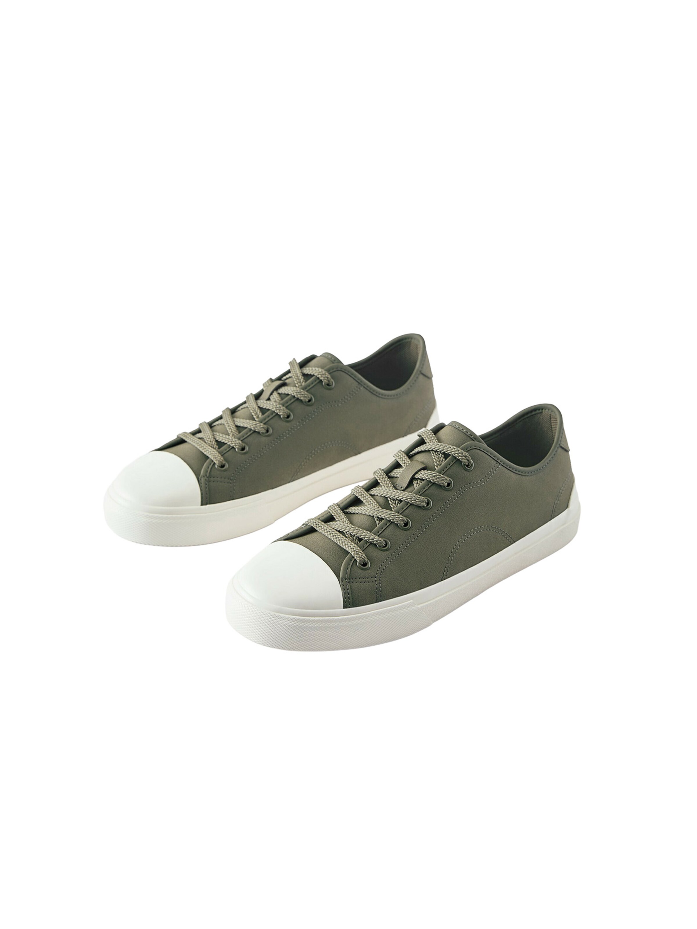 Pull&Bear Tenisky 'BAMBA' – zelená