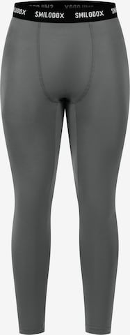 Pantalon de sport 'Xion' Smilodox en gris : devant