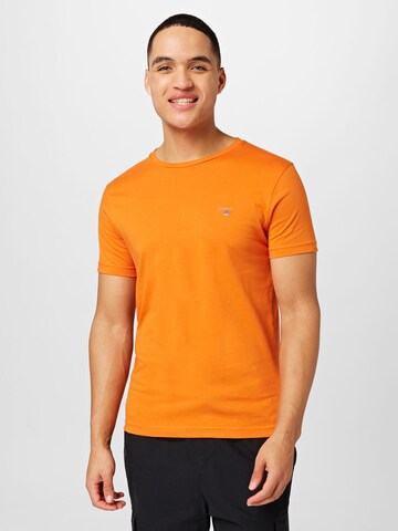 GANT Μπλουζάκι σε πορτοκαλί: μπροστά