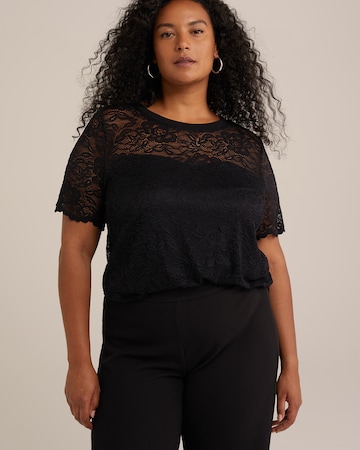 WE Fashion Shirt in Schwarz