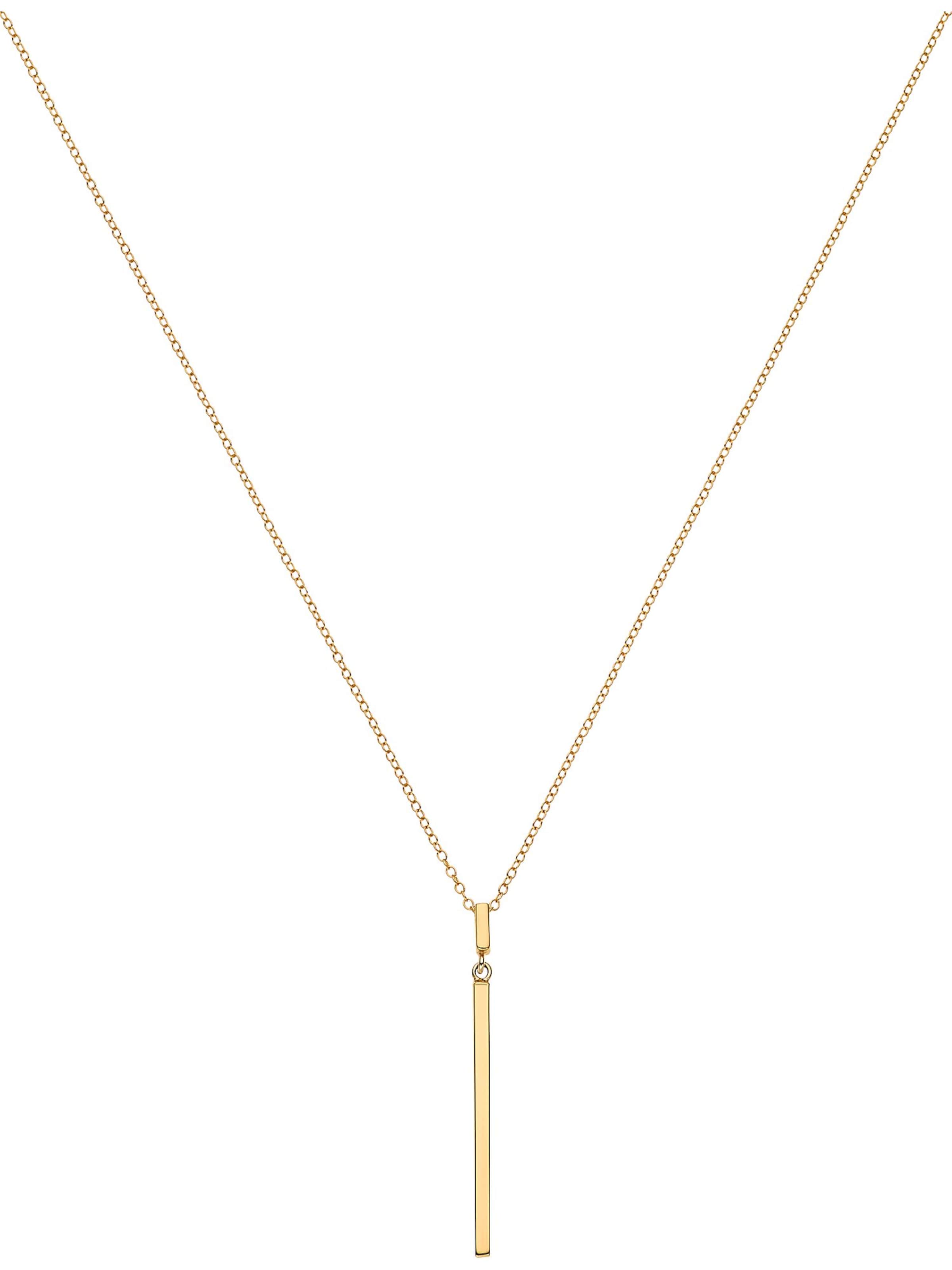 CHRIST Kette in Gelb: Vorderseite