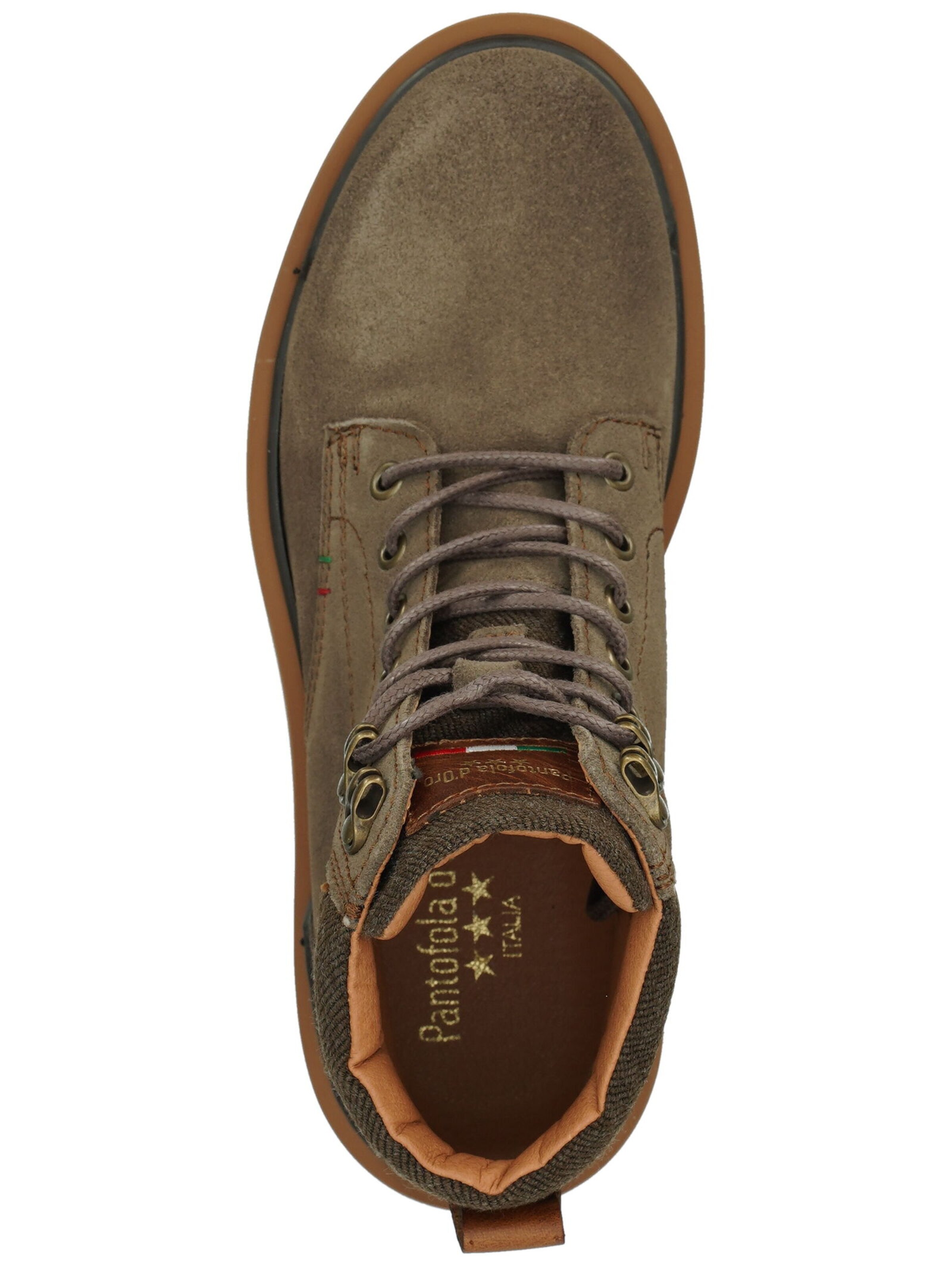 PANTOFOLA D'ORO Schnürboots in Grau