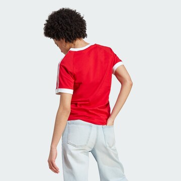 ADIDAS ORIGINALS - Camisa 'Adicolor Classics' em vermelho