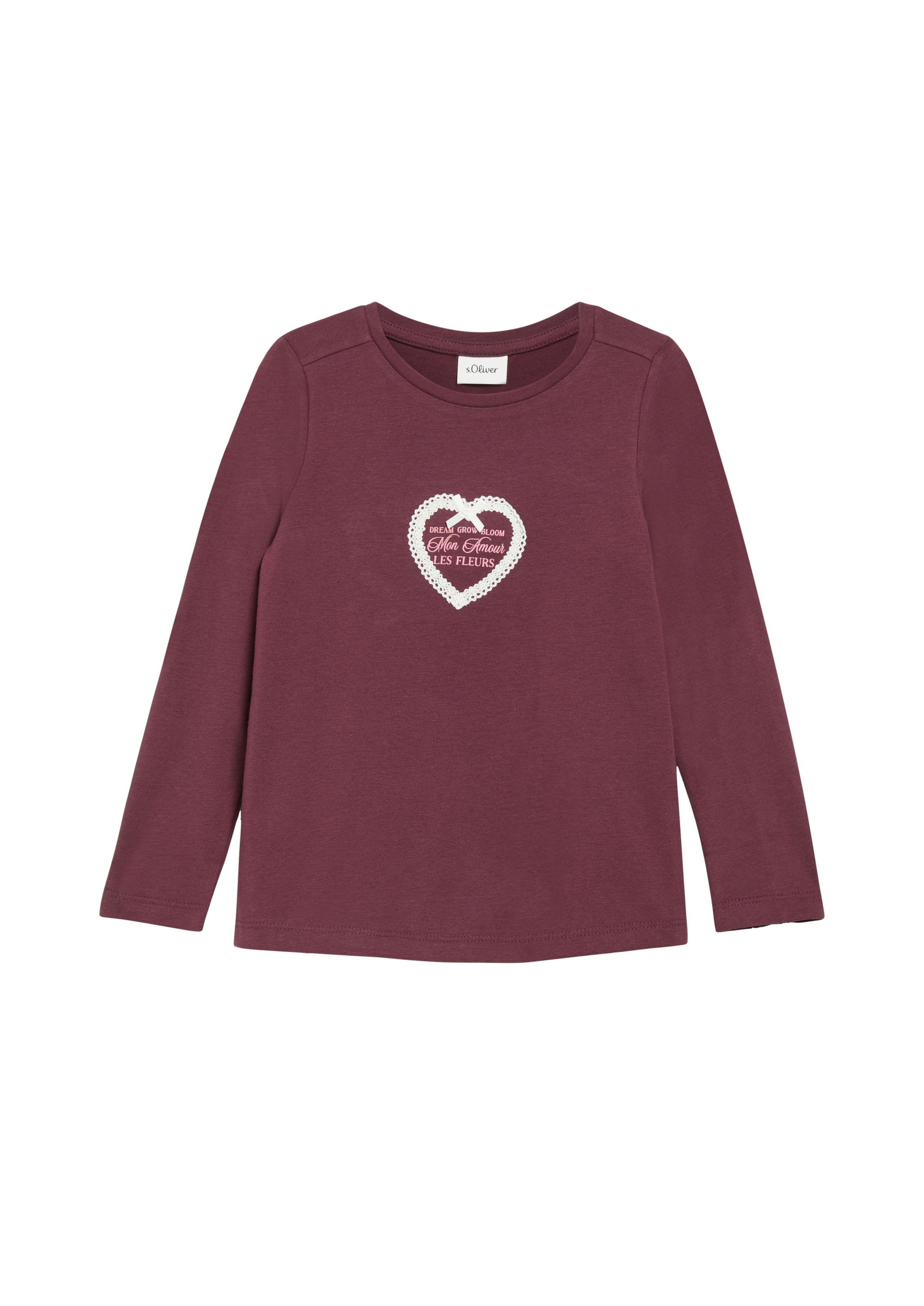 T-Shirt s.Oliver en rouge : devant
