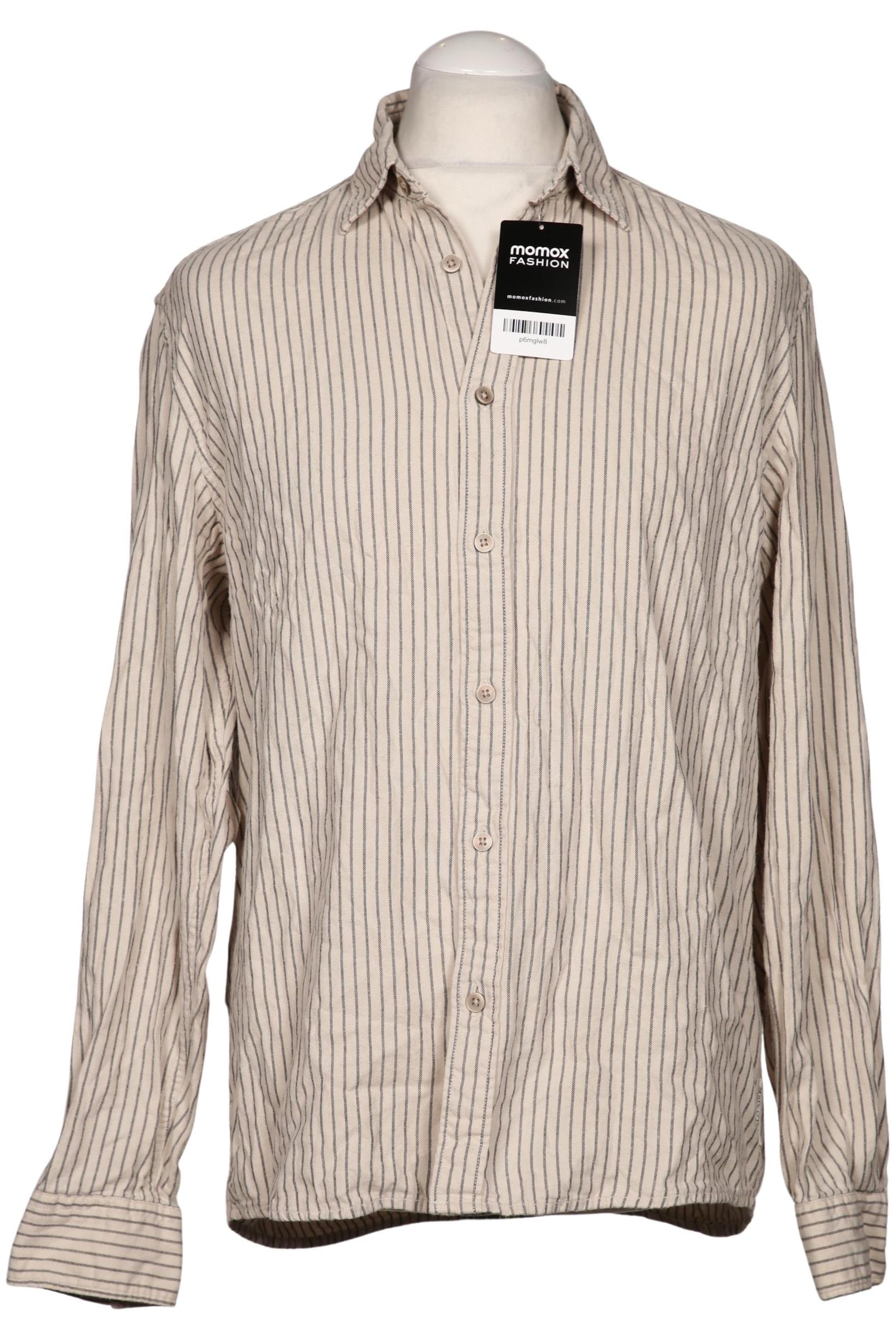 Marc O'Polo Button Up Shirt in M in Beige: front