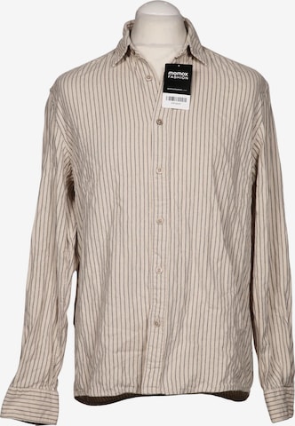 Marc O'Polo Button Up Shirt in M in Beige: front