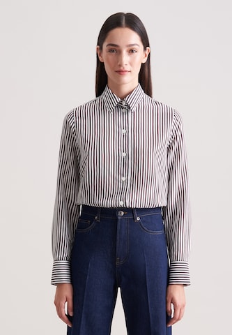 SEIDENSTICKER Blouse in Bruin: voorkant