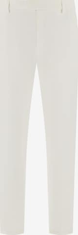 Boggi Milano Slimfit Chinohose in Weiß: Vorderseite