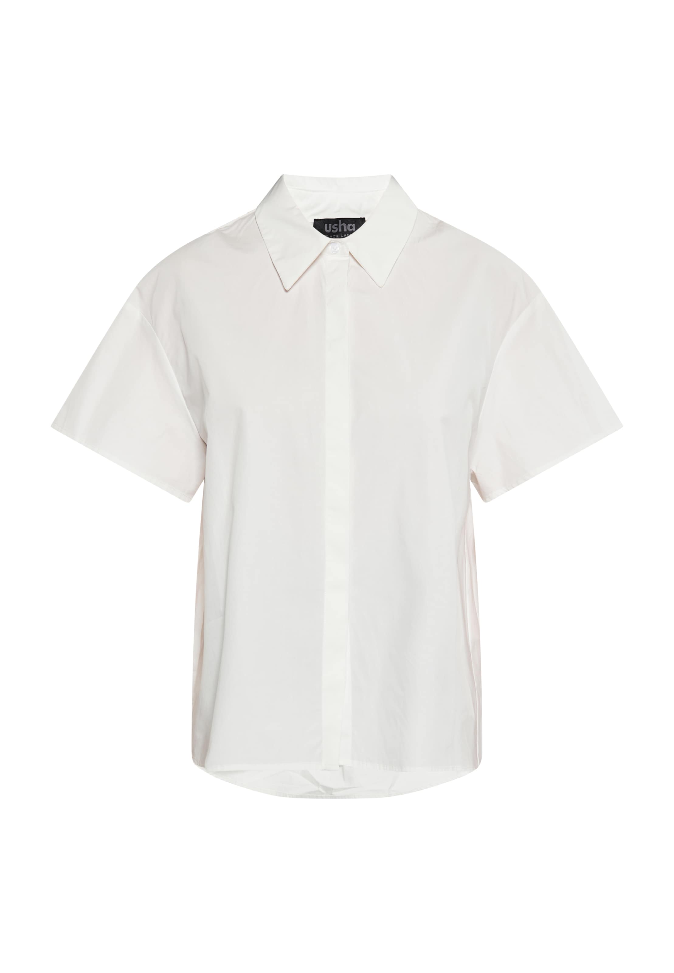 usha BLACK LABEL Bluse in Weiß: Vorderseite
