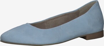 TAMARIS Ballet Flats in Blue: front