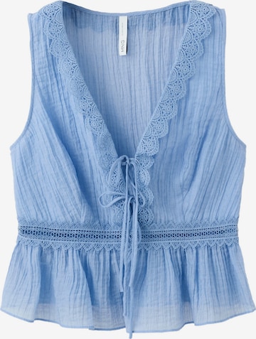 MANGO Pusero 'ELENA' värissä sininen: etupuoli