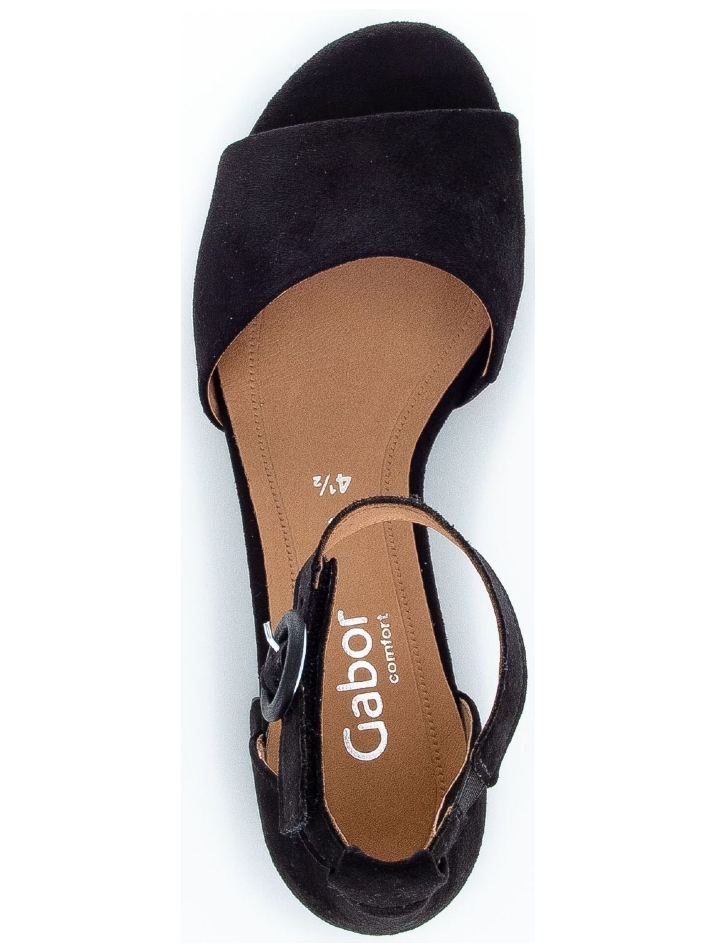 GABOR Sandale in Schwarz