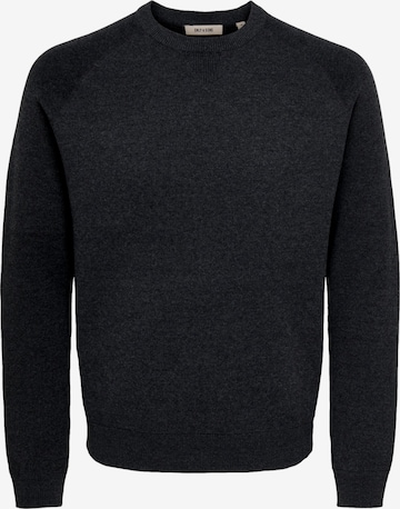 Pullover 'Villas' di Only & Sons in grigio: frontale