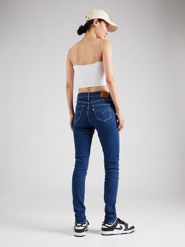 LEVI'S ® Skinny Džínsy '311' - Modrá: zadná strana