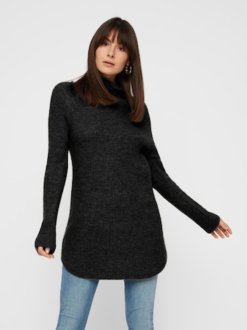 PIECES Sweater 'Ellen' in Black: front