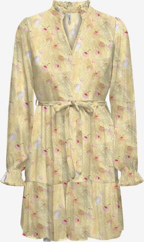 Robe 'ROSEY' ONLY en jaune : devant