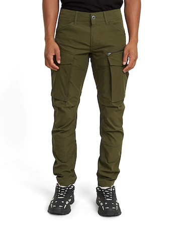 G-STAR Tapered Hose in Grün: Vorderseite