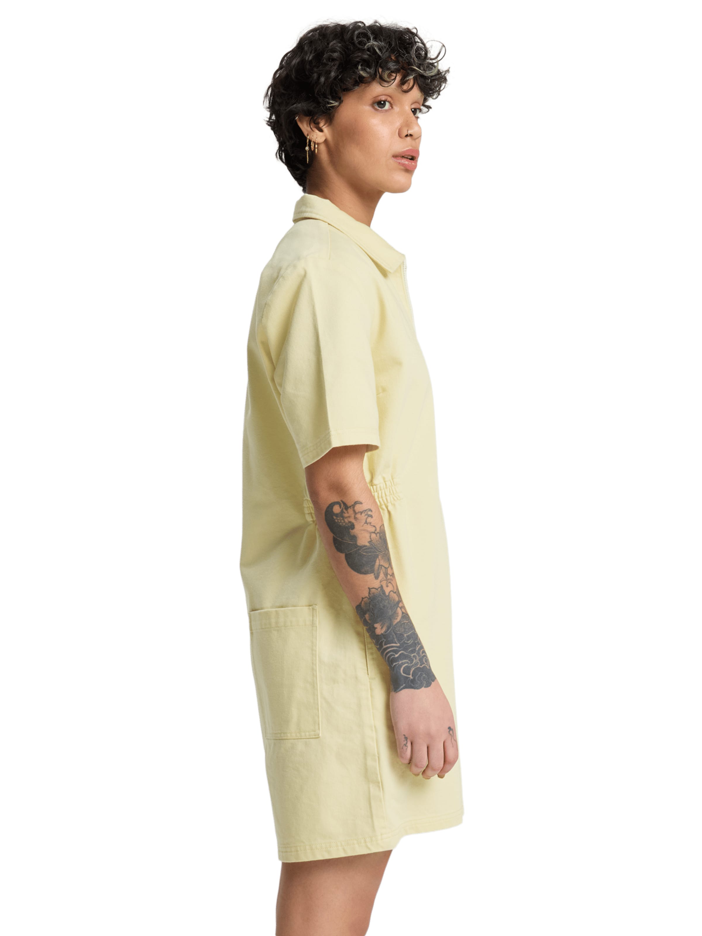 QUIKSILVER Jumpsuit 'Craig' in Gelb