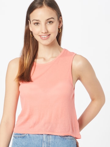 AMERICAN VINTAGE Top 'Massachusetts' in Pink: front