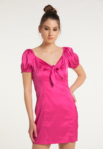 myMo at night Cocktail Dress in Pink: front