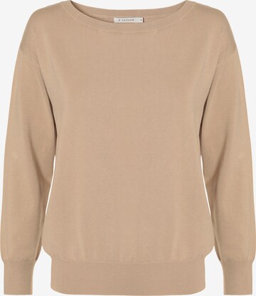 Pull-over 'Doro' TATUUM en beige : devant