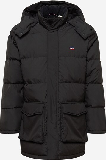 LEVI'S ® Зимняя куртка 'Fillmore Mid Parka 2.0' в Синий / Красный / Черный / Белый, Обзор товара