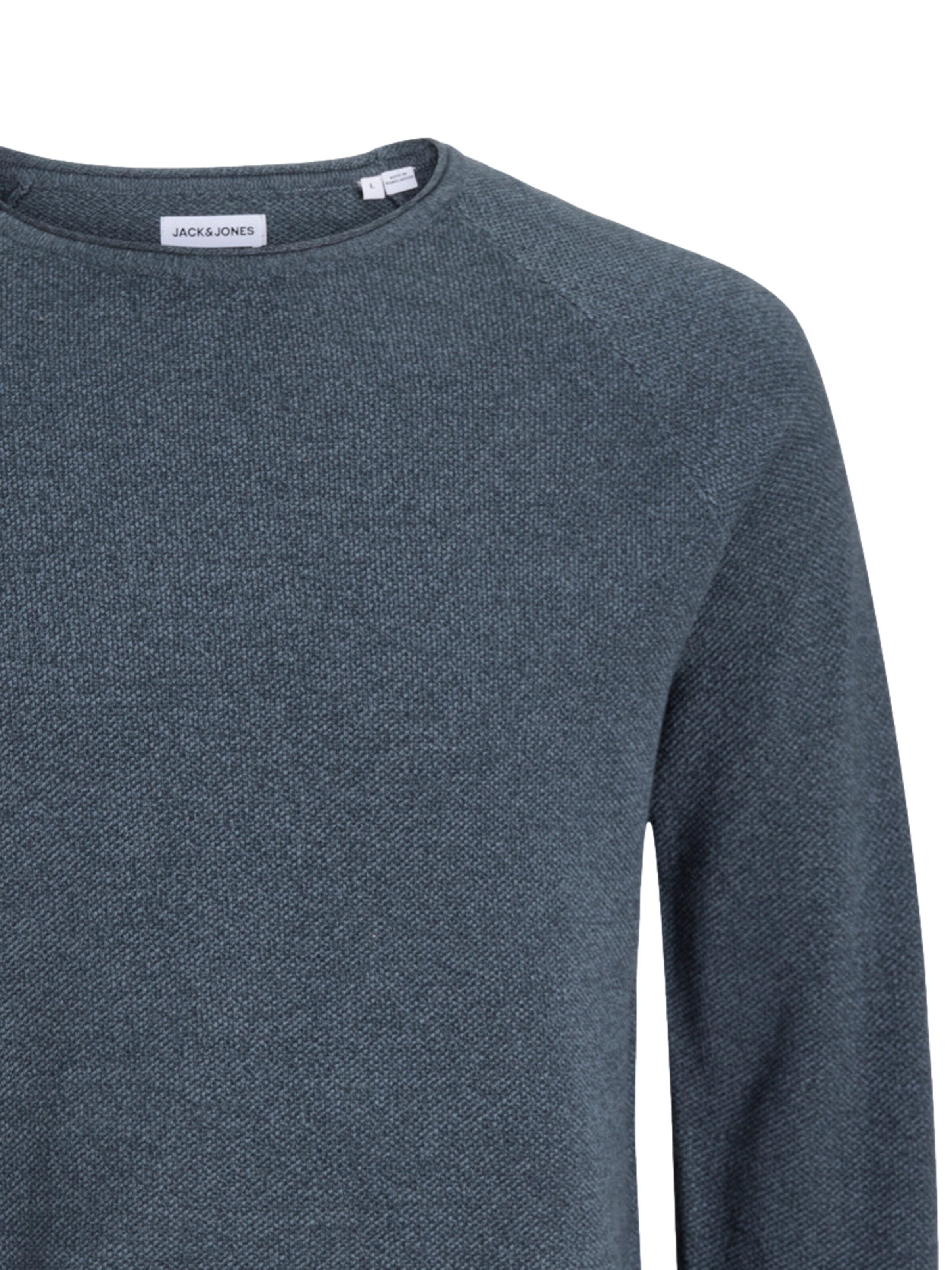 JACK & JONES Regular fit Sweater 'JJEHill' in Blue