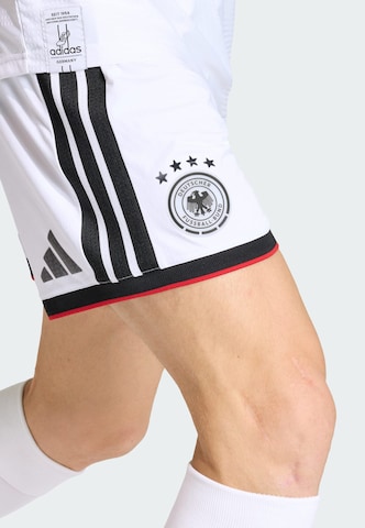 ADIDAS PERFORMANCE Loosefit Sportshorts 'Deutschland 26 Authentic' in Weiß