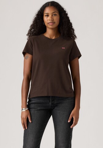 LEVI'S ® T-Shirt in Braun: Vorderseite