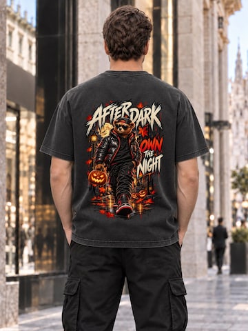 LUNØIR Studio Shirt 'BOSS After Dark' in Black