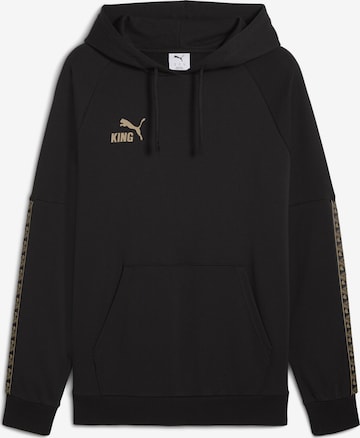 PUMA Sportsweatshirt 'King' in Schwarz: Vorderseite