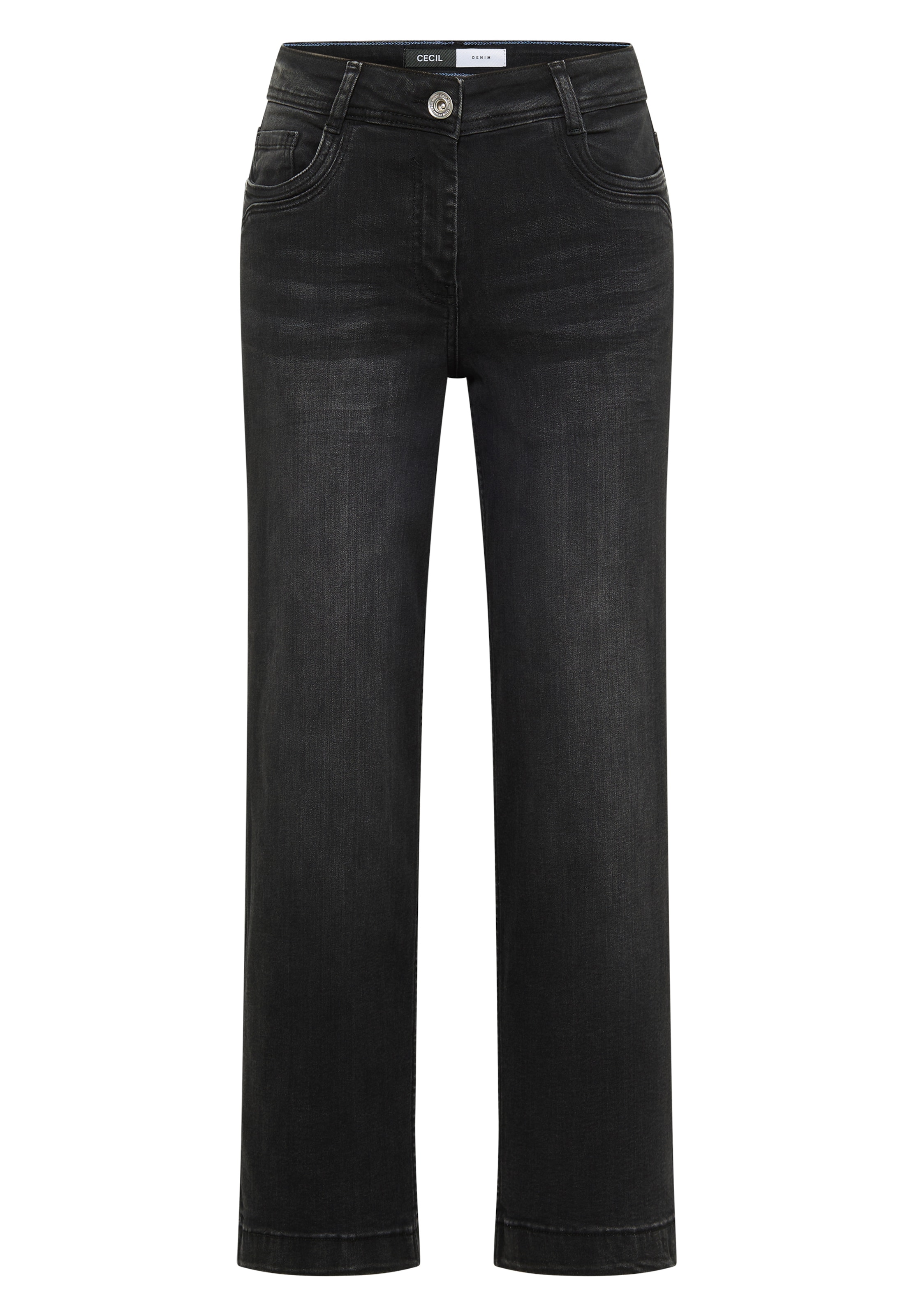 CECIL Jeans in 25/28 in Black denim, Item view