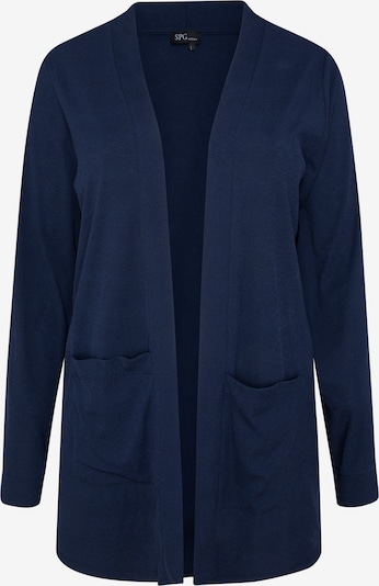 SPGWOMAN Strickjacke in blau, Produktansicht
