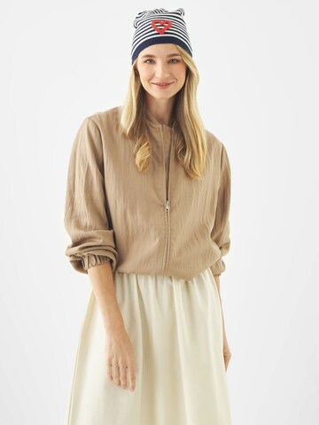 CODELLO Mütze Beanie mit Herz Stickerei in Blau