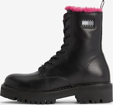 Tommy Jeans Stiefelette in Schwarz: predná strana