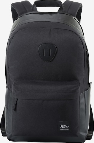 NITRO Rucksack URBAN PLUS in Schwarz: Vorderseite
