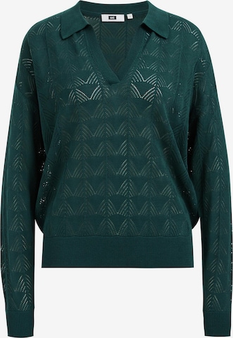 zaļš WE Fashion Džemperis: no priekšpuses