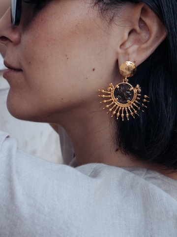 Les Reines Ohrringe 'The Ancient'‌‌‌‌‌‌‌‌‌ in Gold