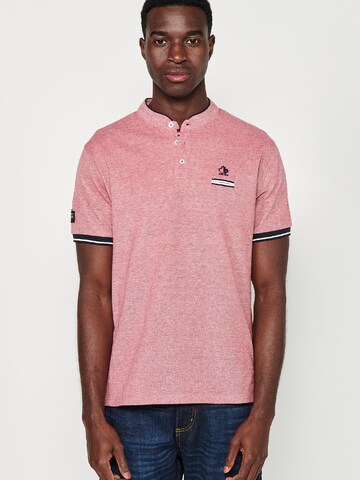 KOROSHI Shirt in Rood: voorkant